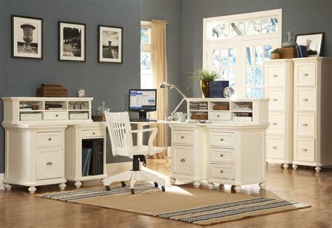 hanna white home office desk  coaster  options
