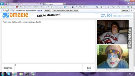 reaction from omegle 9gag