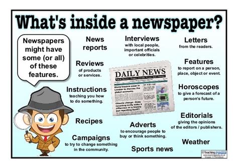 newspaper reports pack