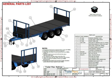 clive marks tri axle flatbed trailer plans trailer plans flatbed trailer axle