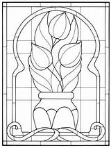 Vitraux épinglé Matiek Lucia Lampshade Vitral Flower Mosaicos sketch template
