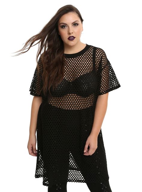 black fishnet dress  size fishnet dress  size outfits  size grunge outfits