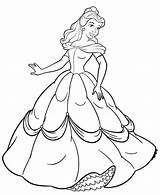 Belle Coloring Pages Printable Kids Princess Disney Sheets Print Bestcoloringpagesforkids Drawings Character Cute sketch template