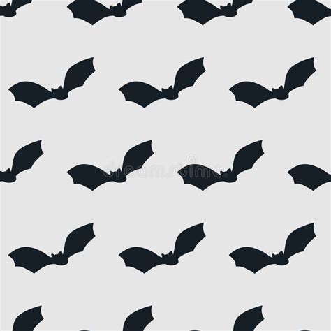 seamless bat pattern stock illustration illustration  simple