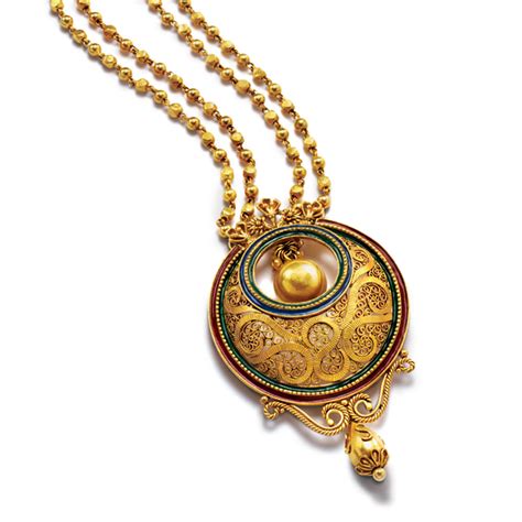 buy gold pendant set latest gold pendant set designs  azva