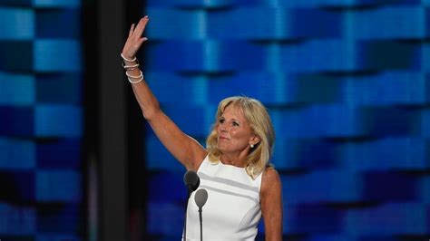jill biden at 2016 convention we will elect the first woman president