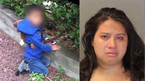 new york mother arrested after allegedly tying her son to a bush abc7