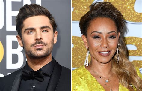 zac efron and mel b have been hooking up girlfriend