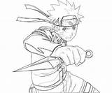 Fox Nine Tail Naruto Drawing Tailed Coloring Kurama Getdrawings sketch template
