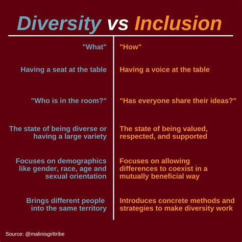 what s the different between diversity and inclusion salusuniversity