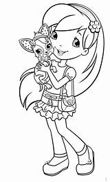 Coloring Pages Raspberry Torte Sheets Strawberry Shortcake Kids Para Colouring Printable Cute Colorir Muffins Chihuahua sketch template