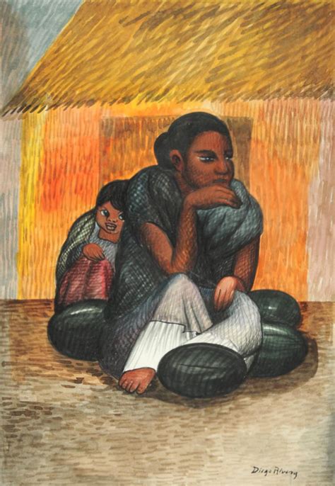 diego rivera mexican 1886 1957 a print seated woman and