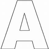 Alphabet Templates sketch template
