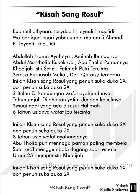 babul musthofa kisah sang rosul demen sholawat