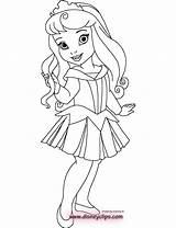 Princess Coloring Pages Little Print Color Kids sketch template