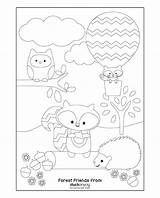 Pages Coloring Colouring Forest Printable Friends Stuck School Stuckonyou Au Read sketch template