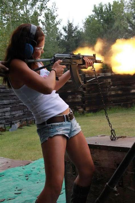 pin on beautiful girls with big guns