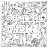 Coloring Pages Control Choice Always Never sketch template