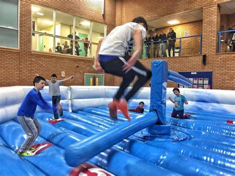 total wipeout style adventure park coming  london