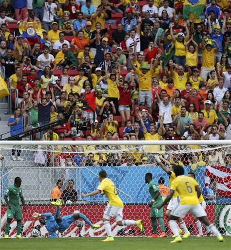 Fifa World Cup 2014 Highlights Colombia On Course For