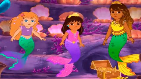 dora the explorer magical mermaid adventure dora and friends dora hot