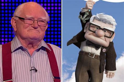 the chase contestant looks like the adorable old man from