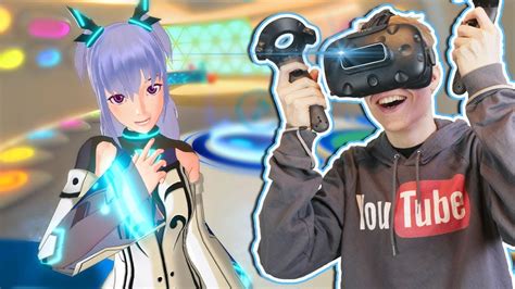 Anime Rhythm Game In Virtual Reality Airtone Vr Htc Vive Gameplay