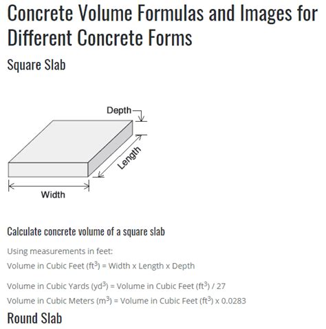 how to figure out yards of concrete