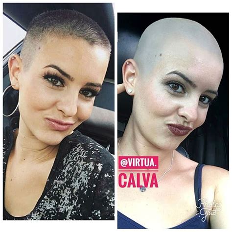 Pin On Women With Shaven Heads