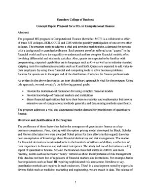 editable concept proposal templates  ms word  pdffiller