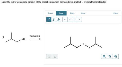 solved draw  sulfur  product   oxidation cheggcom