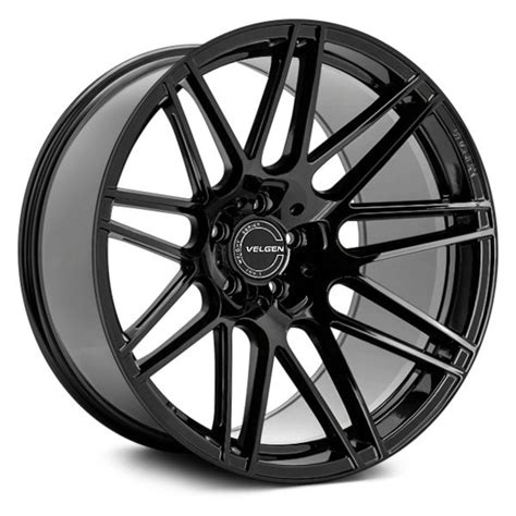 velgen vf wheels gloss black metallic rims