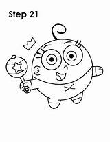 Poof Coloring Draw Fairly Oddparents Drawings Designlooter 388px 99kb Sketch sketch template