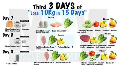 lose kg   days diet plan virtual university