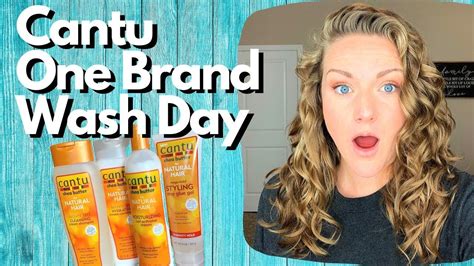 brand wash day  cantu    hair youtube