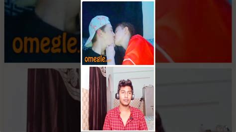 couple kissing on omegle 💕 youtube