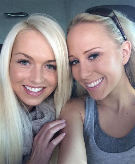 carla cox and naomi nevena are two hot blondes