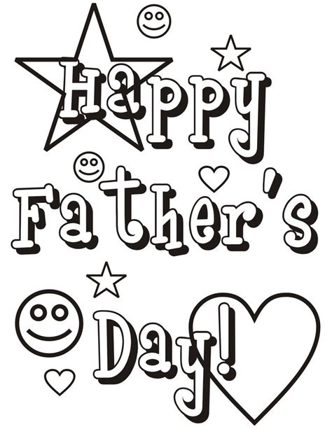 pizzico view crafts happy fathers day printable coloring pages images