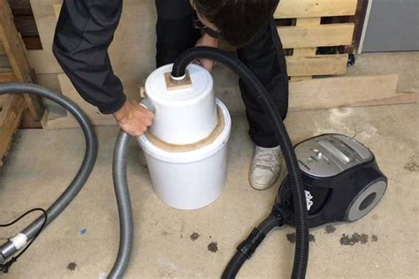 diy cyclone dust separator   buckets dust collection system