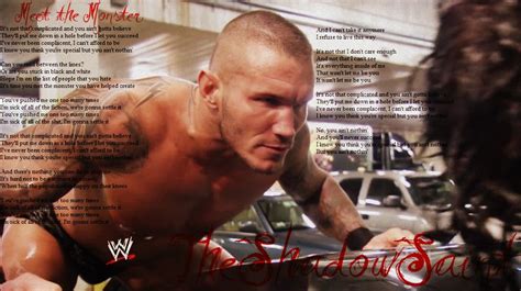 Randy Orton Meet The Monster By Theshadowsaint On Deviantart