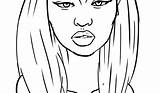 Minaj Nicki Coloring Pages Print Search Again Bar Case Looking Don Use Find sketch template