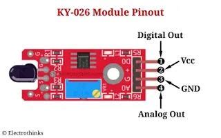 ky  module pinout   sensor digital circuit diagram