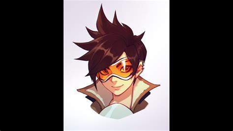 [overwatch] tracer speed drawing youtube