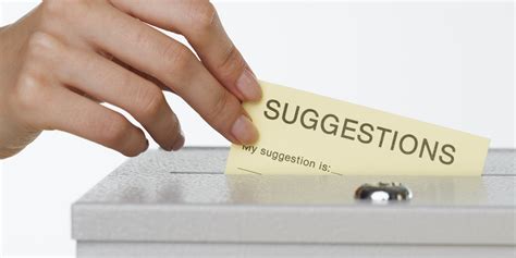 suggestions  improving  employee suggestion box huffpost