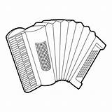 Accordion Vector Acordeón Isometric Coloring Acordeones Esquema Isométrico Estilo Pngtree Vectorified Depositphotos sketch template