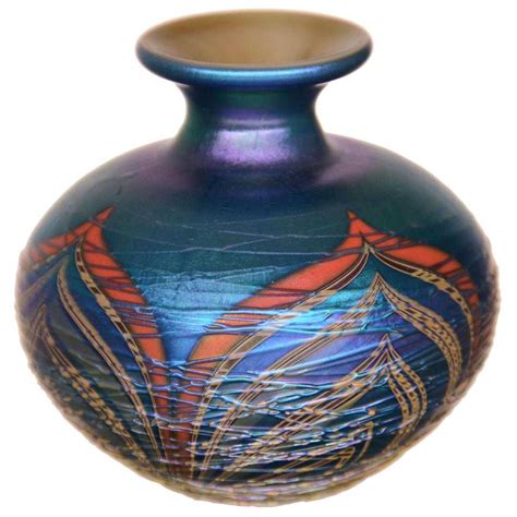 Contemporary Art Glass Miniature Vase
