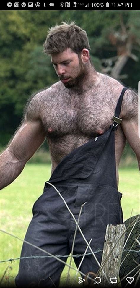 Hairy Hunks Hairy Men Bearded Men Muscles Stylish Men Men Casual