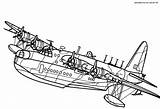 Coloring Bomber Transport Fighter Heinkel 100c 111h Messerschmitt He Pages Aircrafts sketch template