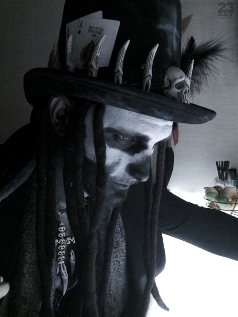 Traditional Baron Samedi And His Voodoo Zombie Doll