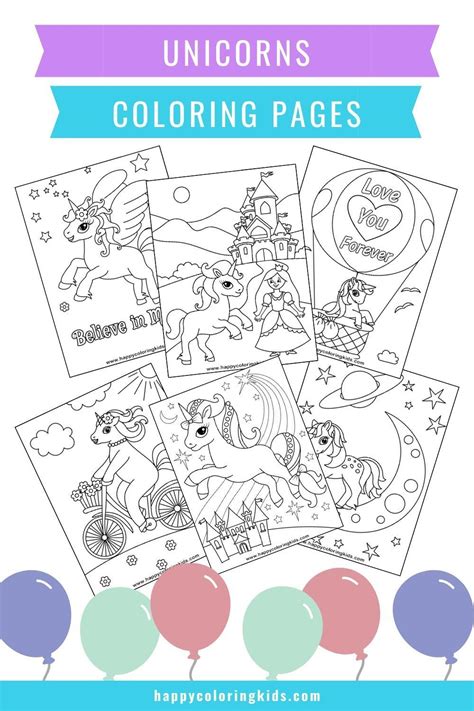 unicorns coloring pages  printable unicorn coloring pages